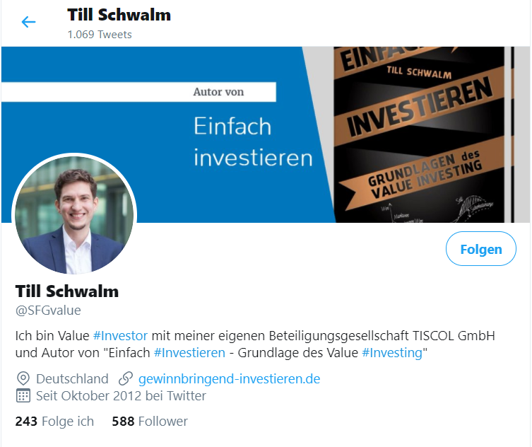 Twitter Till Schwalm Referenz Social Media Eva Nachbauer-Schwalm